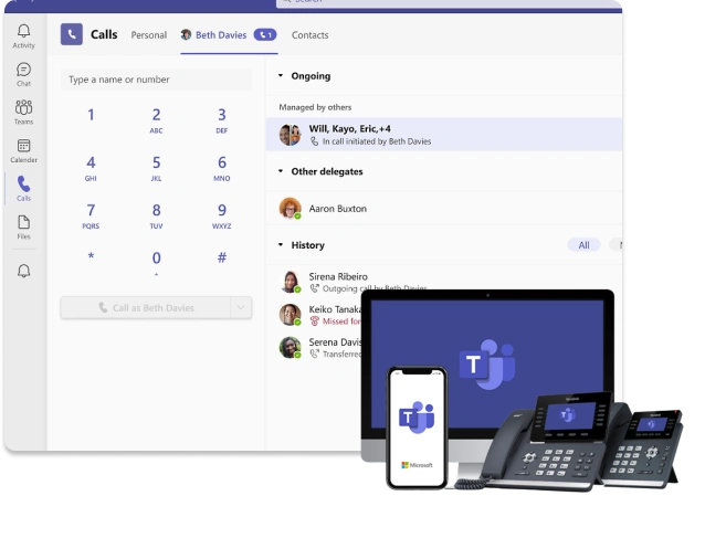 Microsoft Teams phone setup